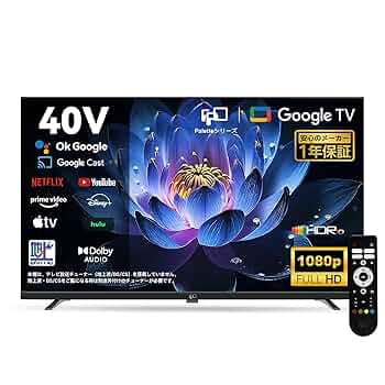 tpdチューナーレステレビ　Googletv Amazon.co.jp: [チューナーレスTV] Google TV 24V型 チューナー